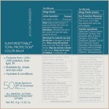 Sunforgettable Total Protection Color Balm SPF 50 – Mineral Broad Spectrum Lip & Cheek Balm with Buildable Color – Bronze