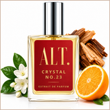 ALT. FRAGRANCES Crystal No. 23 Extrait de Parfum 60ml – Luxury Unisex Perfume Inspired by Baccarat Rouge 540, Long-Lasting Amber, Jasmine & Cedar Fragrance