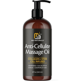 Firming Body Massage Oil with Collagen & Stem Cell – Hydrating Body Oil for Legs & Full Body – 8 fl oz