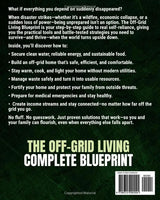 The Off-Grid Living Blueprint – DIY Self-Sufficiency, Preparedness & Homesteading Guide, 238 Pages