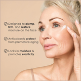 Crepe Erase Facial Repair Treatment – Anti-Aging Face & Neck Moisturizer with TruFirm Complex, Shea Butter, Vitamin E & Hydrating Oils – 1.7 fl oz