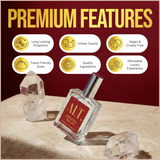 ALT. FRAGRANCES Crystal No. 23 Extrait de Parfum 60ml – Luxury Unisex Perfume Inspired by Baccarat Rouge 540, Long-Lasting Amber, Jasmine & Cedar Fragrance