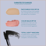 Sunforgettable Total Protection Color Balm SPF 50 – Mineral Broad Spectrum Lip & Cheek Balm with Buildable Color – Berry