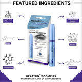 RapidBrow Eyebrow Enhancing Serum – Hydrating Brow Serum for Visibly Thicker-Looking Brows with HEXATEIN 2 Complex – 3ml