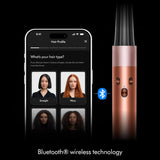 Airwrap i.d.™ Multi-Styler and Dryer – Bluetooth Connected 6-in-1 Hair Styler for Straight & Wavy Hair – Amber Silk
