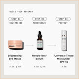 Universal Tinted Moisturizer SPF 46 – Hydrating Dewy Tinted Sunscreen with Zinc Oxide, Octinoxate, Niacinamide & Hyaluronic Acid – 1.7 oz