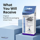 RapidBrow Eyebrow Enhancing Serum – Hydrating Brow Serum for Visibly Thicker-Looking Brows with HEXATEIN 2 Complex – 3ml