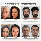 Instant Gray Coverage Shampoo – Quick Color-Boosting Hair Treatment for Natural-Looking Results