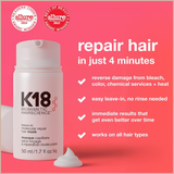 Molecular Hair Repair Treatment – Leave-In Bond Rebuilding Mask for Damaged & Chemically Treated Hair (4-Minute Formula)