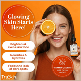 Vitamin C Brightening Serum with Hyaluronic Acid, Aloe Vera & Vitamin E for Glow & Even Skin Tone