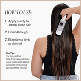 Heat Protectant Detangling Spray – Frizz Control & Shine-Boosting Hair Mist