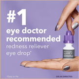 Redness-Relief Eye Drops for Whiter, Brighter Eyes (Fast Acting, Long Lasting)