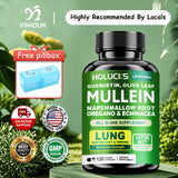Mullein Leaf Respiratory Support Capsules with Vitamin C, 120 Count
