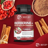 Berberine 1200mg with Ceylon Cinnamon Capsules, 60 Count