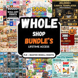 80,000+ Digital Products Mega Bundle – PLR MRR Whole Store Collection for Etsy & Gumroad
